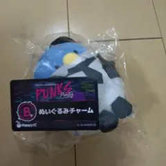 ハッピーくじ　サンリオ　パンク　ぬいぐるみチャーム　タキシードサム　ハロウィン