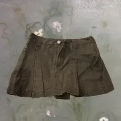 ZARA ブラウン ミニプリーツスカート y2kのサムネイル