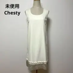 未使用 Chesty チェスティ ノースリーブ ワンピース 1 レーヨン混