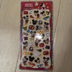 プチドロップステッカー　シール　ミッキー