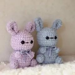 うさぎ あみぐるみ