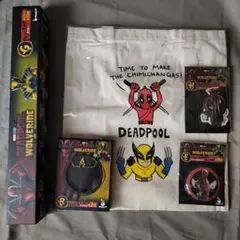 5点セット デッドプール＆ウルヴァリン happyくじ B D E H G 賞