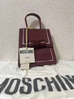 MOSCHINO モスキーノ　ハンドバッグ　リボン
