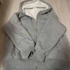 グレーパーカー パーカー