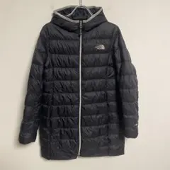 THE NORTH FACE ブラック ロングダウンジャケット 160