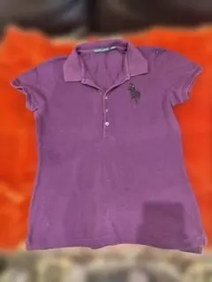 Ralph Lauren パープル ポロシャツ Mサイズ