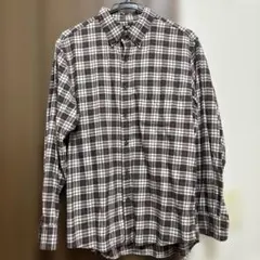 UNIQLO チェック柄 長袖シャツ Lサイズ