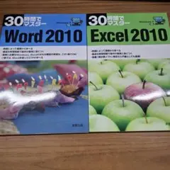 30時間でマスター Word 2010 　Excel 2010