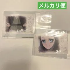 鬼滅の刃 全編再放送カフェ　「ありがとう」チェキ風ブロマイド　炭治郎　真菰