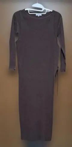 NATURAL BEAUTY BASIC ロングT(左側スリット)