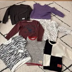 トレーナー、ロンT ７点セット　110〜130