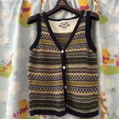 In the groove ボタン付きベスト M