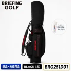 BRIEFING キャディバッグ CR-6 #03ブリーフィング ゴルフ 黒赤のサムネイル