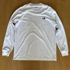 THE NORTH FACE ホワイト長袖Tシャツ