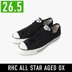 ロンハーマン RHC ALL STAR AGED OX 26.5cm ブラック