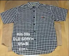 80s-90s OLD GOTCHA ガッチャ 米国製 半袖シャツ　チェック　L