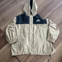 vis outdoor コラボ　マウンテンパーカー　ブルゾン　ベージュ／ブラック