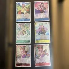 ワンピースカード PRB-02 パラレル 6枚セット ボニー/ノジコ他