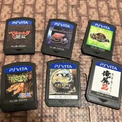 PS vitaソフト6点セット(箱無し)