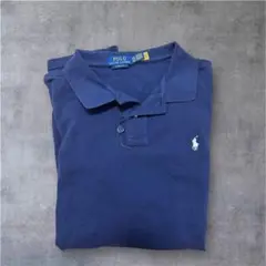 【現行モデル】ポロラルフローレン　ポロシャツ　XXL ネイビー