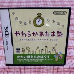 任天堂　やわらかあたま塾　DS ソフト
