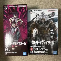 一番くじ　ストリートファイター6 A賞　ジュリ　ラストワン賞　豪鬼　フィギュア