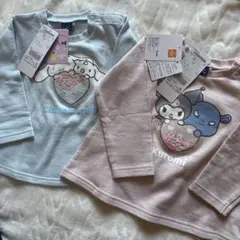 お値引き中！Cinnamoroll & Kurumi 厚手Tシャツ 2枚セット