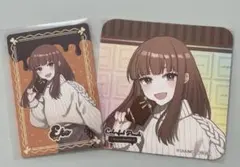 カラフルピーチ　えと　バレンタイン　トレカ　コースター　スイーツパラダイス