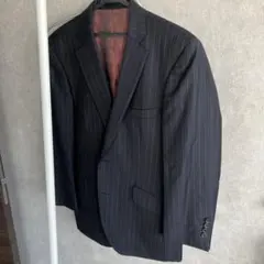 Ermenegildo Zegna スーツセットアップ 背抜黒チェック XL相当 - メルカリ