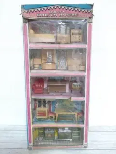 昭和レトロ★未開封品【ミニチュア/ドールハウス】1/24 DOLLY’Sハウス
