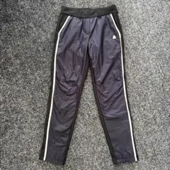 アンパスィ　中綿　裏起毛　ストレッチ　パンツ　ゴルフウェア　ネイビー系　M
