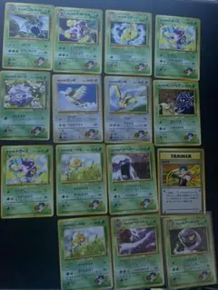 15枚セット　キョウ　旧裏　ポケカ　ポケモンカード