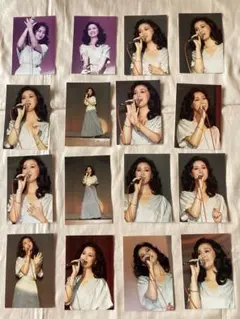 あべ静江　生写真当時物　 FUJI COLOR 14枚 Kodak2枚合計16枚