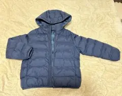 【ユニクロ】ネイビー ダウンコート (120cm)