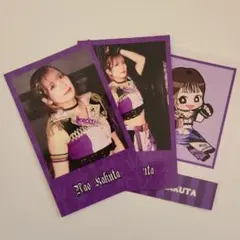 角田奈穂さん　カード3枚セット