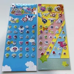 Seria セリア たまごっち プチプチシール2 2種セット