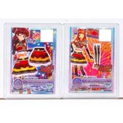 アイカツ　カード　ステージガールレーススカート、サンダル