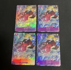 サンジ パラレル 4枚セットプロモーションパックEX Vol.2 エリア予選 サンジ パラレル 4枚セットプロモーションパックEX Vol.2 エリア予選