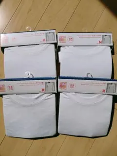 HEATTECH EXTRA WARM クルーネックT Mサイズ 4枚セット