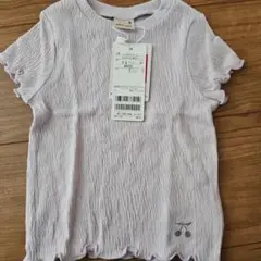 新品　プティマイン　Tシャツ　ラベンダー　80サイズ