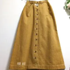 PINK HOUSE ロングスカート マスタード　週末お値下げのサムネイル