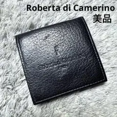 【美品】Roberta di Camerino コインケース 小銭入れ ブラック