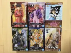 【ONE PIECE】ルフィ　リリス　ゾロ　サンジ プライズフィギュア6個