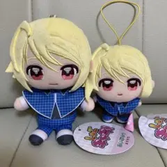 辺里唯世 しゅごキャラ ぬいぷりけ おすわり mini ぬいぐるみマスコット ⑳
