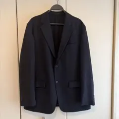 【新品未使用】UNIQLO ビジネス　感動ジャケット　ダークネイビー　XL