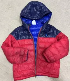 Ralph Lauren ダウンジャケット　リバーシブル　6Y 120 青　赤紺