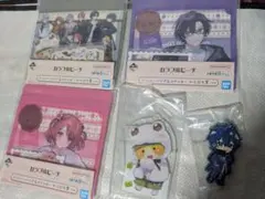 カラフルピーチ 一番くじ アクリルスタンド　ジッパーバッグ＆ステッカー