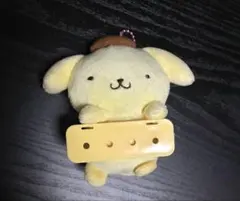 サンリオ　まいぱちるん　ネームカスタム　ポムポムプリン　キーホルダー