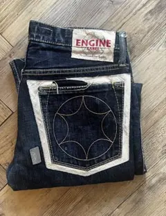 久*郎様 1000円オークション赤耳 セルビッジ デニム 日本製 W32 ENG