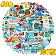 サーフィン ステッカー　シール PVC 防水 ハワイ　海　ビーチ　サーファー